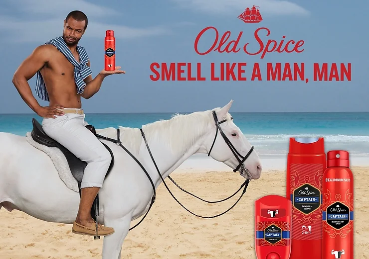 Old Spice "The Man Your Man Could Smell Like" Ad campaign.